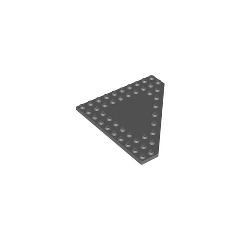 LEGO 6408298 PLATE 10X10 - DARK STONE GREY
