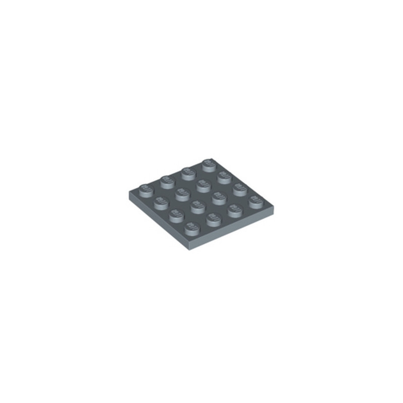LEGO 6413293 PLATE 4X4 - SAND BLUE