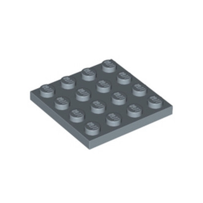 LEGO 6413293 PLATE 4X4 - SAND BLUE