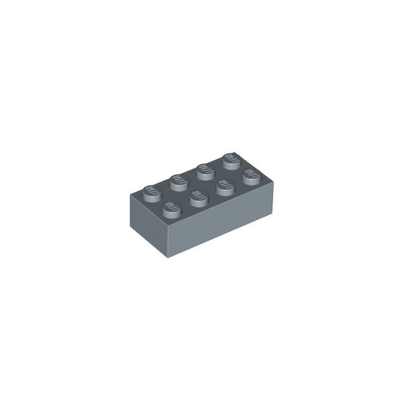 LEGO 6406007 BRICK 2X4 - SAND BLUE