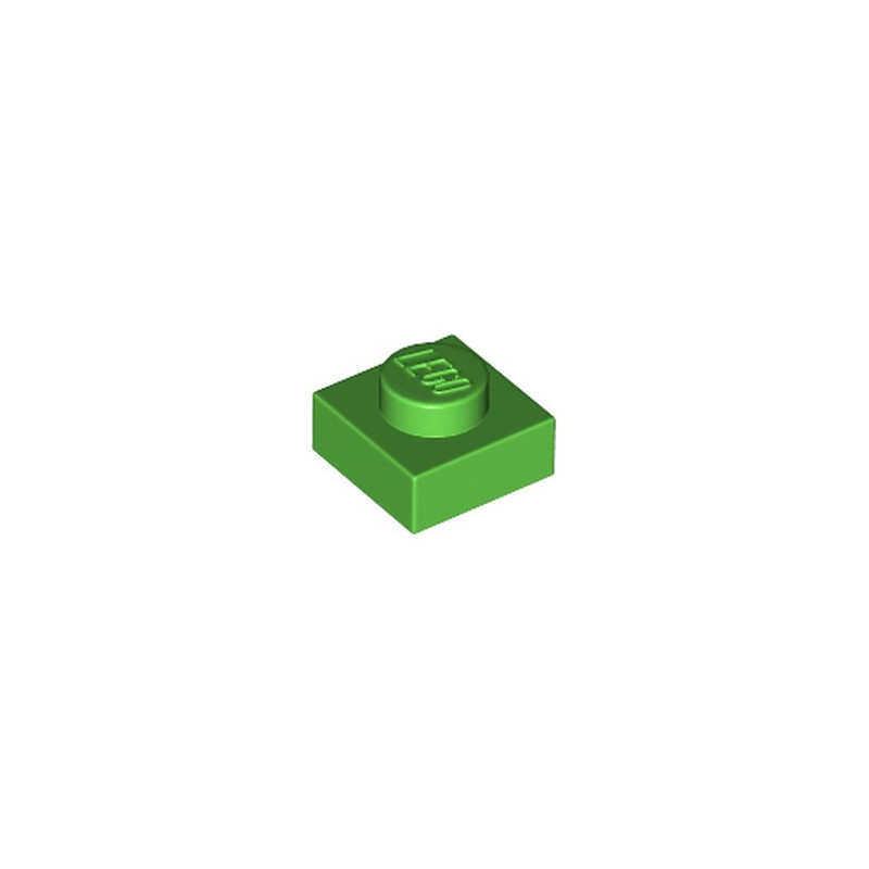 LEGO 6401817 PLATE 1X1 - BRIGHT GREEN