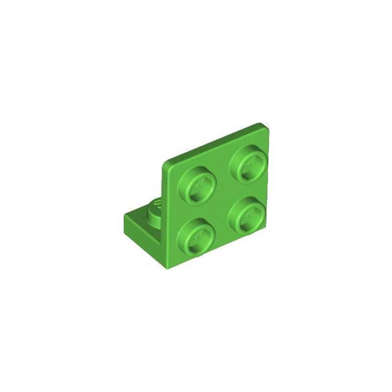 LEGO 6401818 ANGULAR PLATE 1.5 BOT. 1X2 2x2 - BRIGHT GREEN