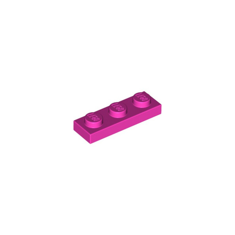 LEGO 6404150 PLATE 1X3 - DARK PINK