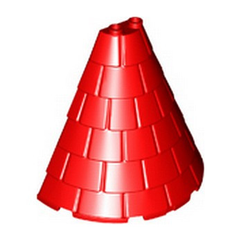LEGO 6400111 ROOF 4X8X6 - RED
