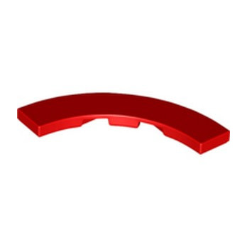 LEGO 6390262 PLATE LISSE 4X4 - ROUGE