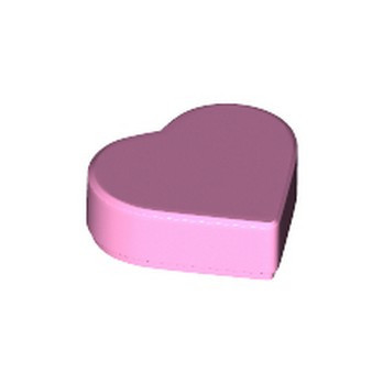 LEGO 6275466 HEART 1X1 - BRIGHT PINK