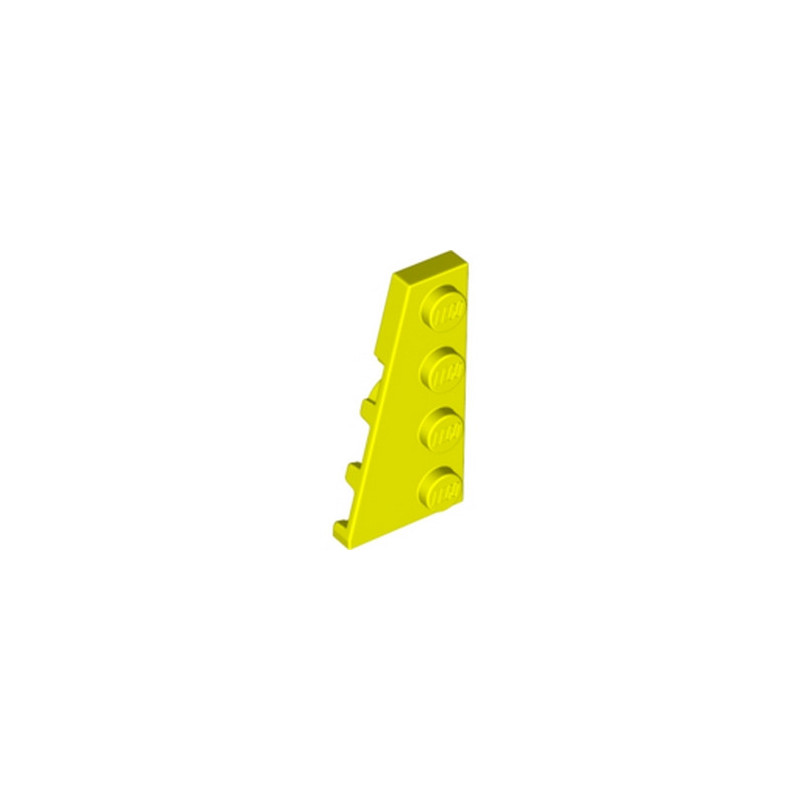 LEGO 6371443 PLATE 2X4 ANGLE GAUCHE - VIBRANT YELLOW