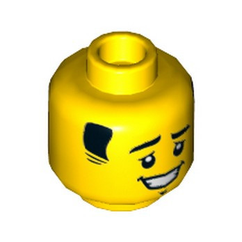 LEGO 6319682 MAN HEAD - YELLOW