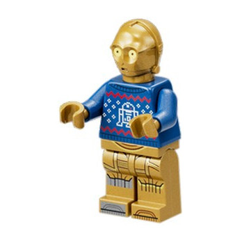 Minifigure Lego® Star Wars -  C-3PO  in festive outfits