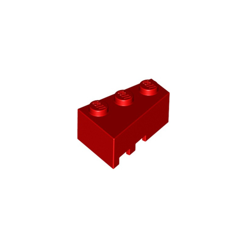 LEGO 6256585 BRIQUE 1 ANGLE COUPE DROITE  2X3 - ROUGE