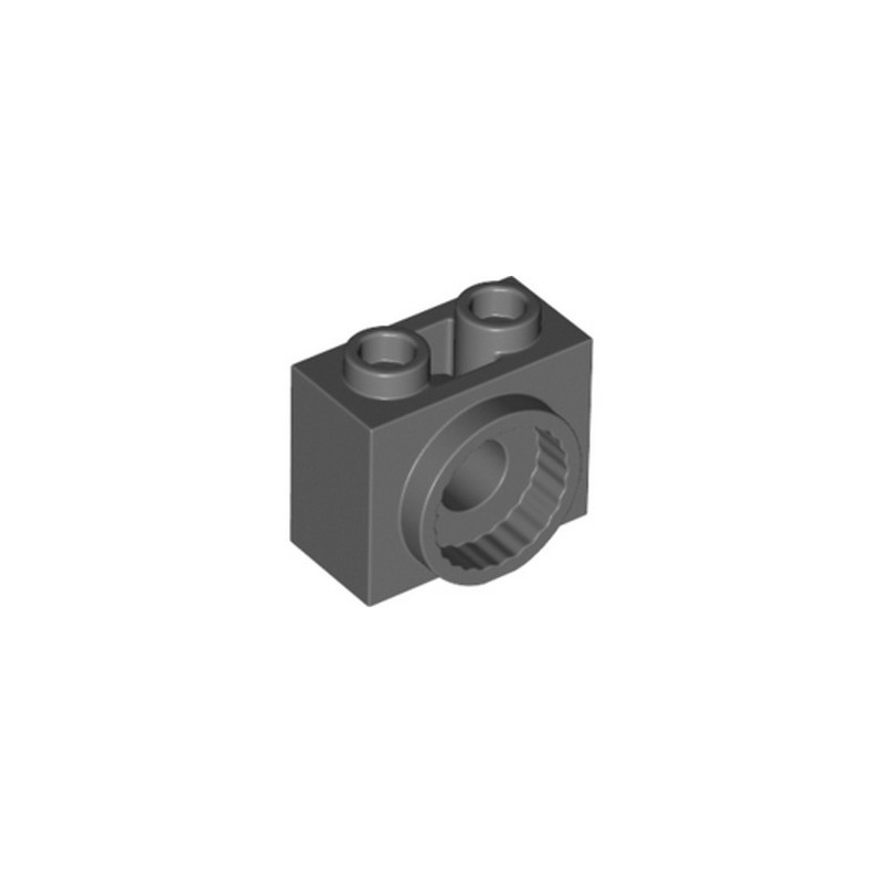 LEGO 6398662 BRICK 1X2X1 1/3 W/ CLICK - MEDIUM STONE GREY