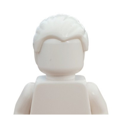 LEGO 6037640 MAN HAIR - WHITE