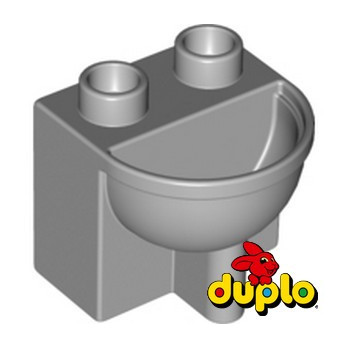 LEGO DUPLO 6331252 LAVABO - MEDIUM STONE GREY