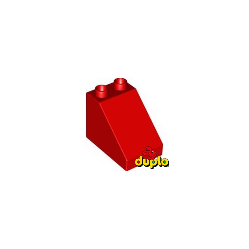 LEGO DUPLO 4534647 TUILE 1X3X2 - ROUGE