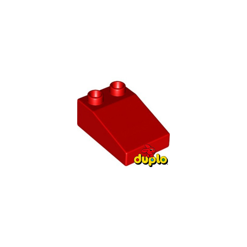 LEGO DUPLO 6208516 TUILE 2X3 - ROUGE