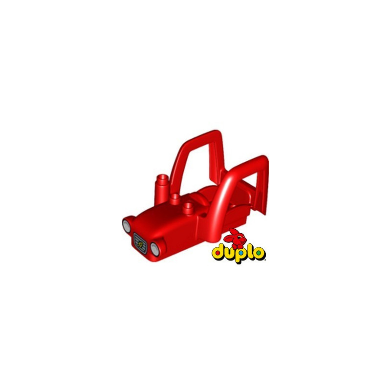 LEGO® DUPLO 6327498 CHASSIS TRACTEUR 4X6 - ROUGE