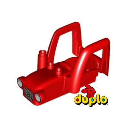 LEGO® DUPLO 6327498 CHASSIS TRACTEUR 4X6 - ROUGE