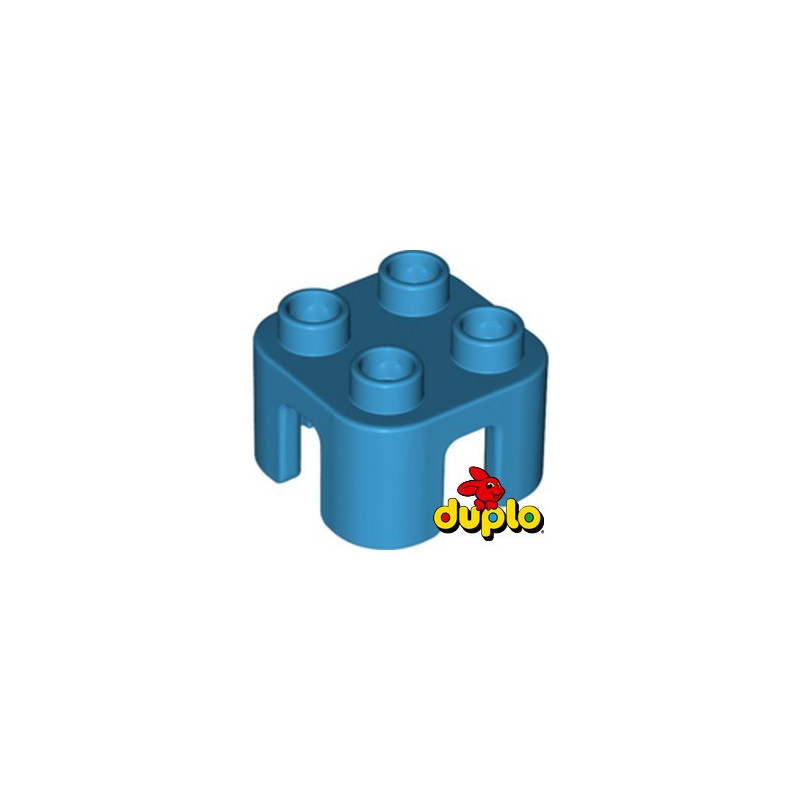 LEGO® DUPLO 6287568 DESIGN BRICK - DARK AZUR