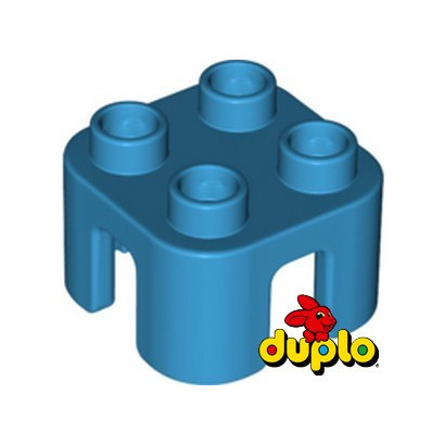LEGO® DUPLO 6287568 DESIGN BRICK - DARK AZUR