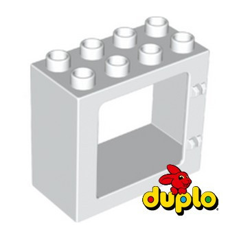 LEGO® DUPLO 6135524 PORTE/FENETRE 2X4X3 - BLANC