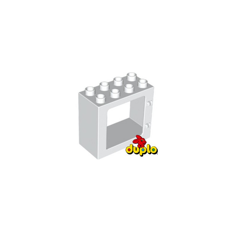 LEGO® DUPLO 6135524 PORTE/FENETRE 2X4X3 - BLANC
