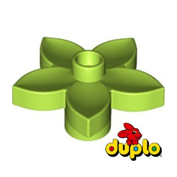 LEGO® DUPLO 6214736 FLEUR 5 PETALES - BRIGHT YELLOWISH GREEN