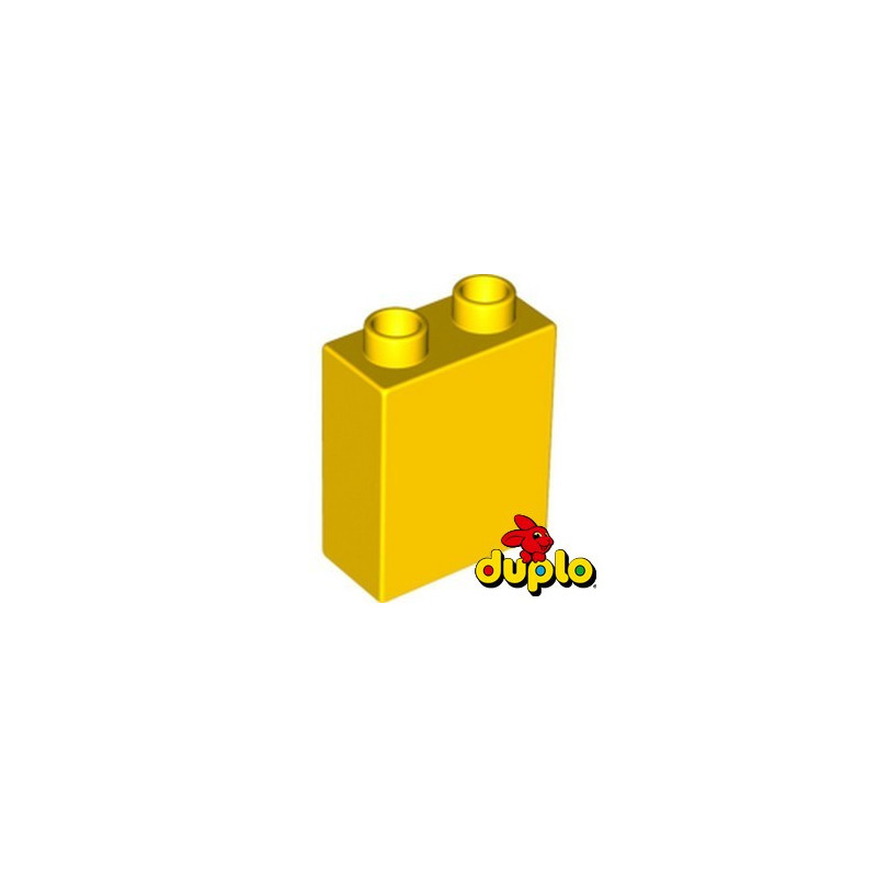 LEGO 6030817 BRIQUE DUPLO 1X3X2 - JAUNE