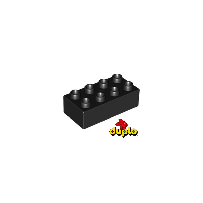 LEGO 4513081 BRIQUE DUPLO 2X4 - NOIR