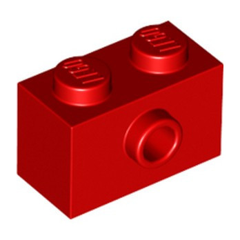 LEGO 6397572 BRICK 1X2 W/ 1 KNOB - RED