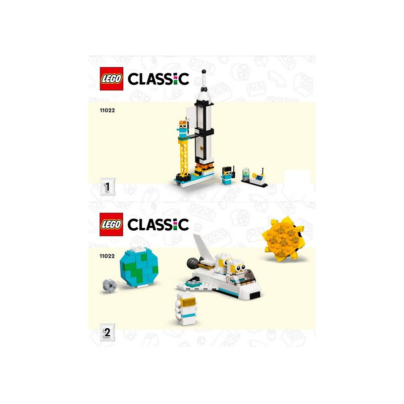 Notice / Instruction Lego® Classic 11022