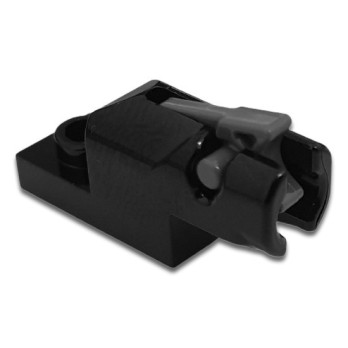 LEGO 6102734 PLATE 1X2 W/SHOOTER - BLACK