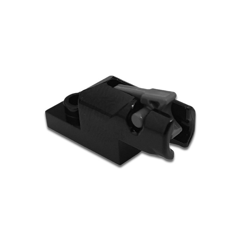LEGO 6102734 PLATE 1X2 W/SHOOTER - BLACK