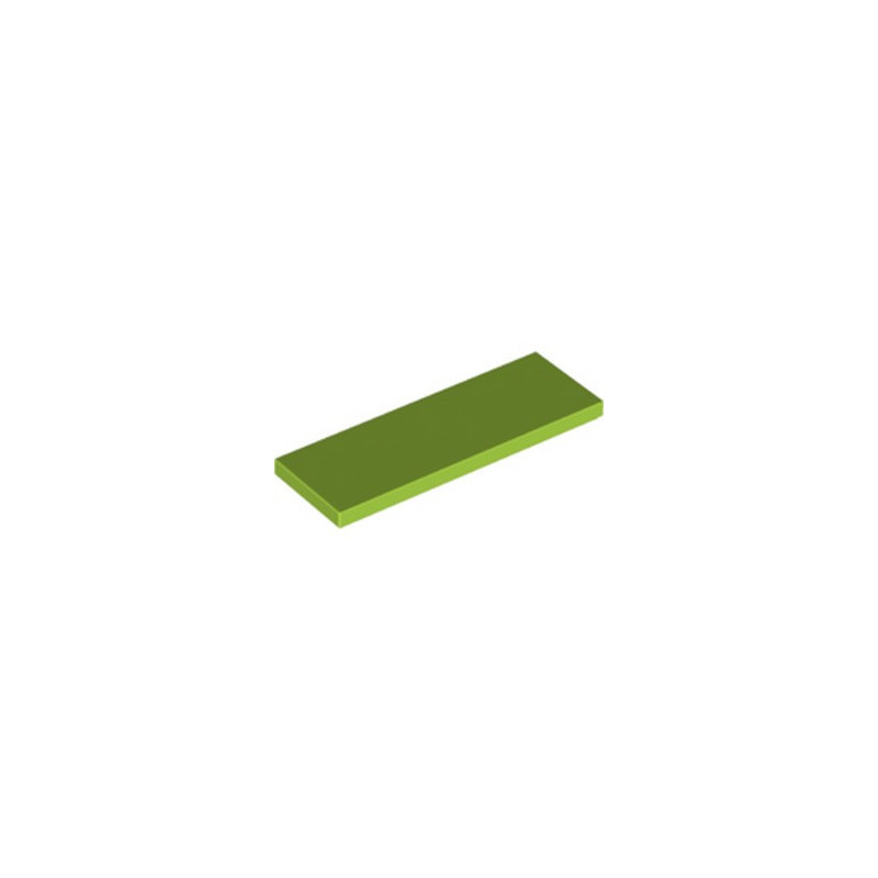 LEGO 6392888 PLATE LISSE 2X6 - BRIGHT YELLOWISH GREEN