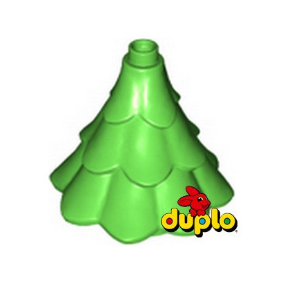 LEGO DUPLO 6413992 TREE 4X4X3 - BRIGHT GREEN