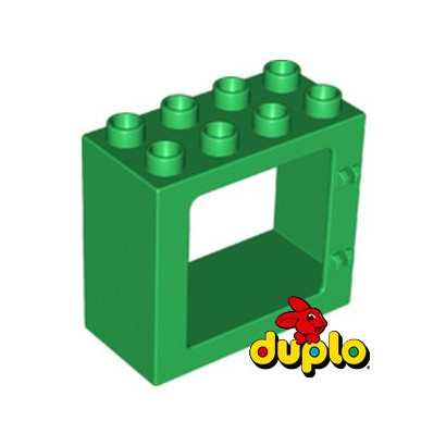 LEGO® DUPLO 6391840 DOOR FRAME 2X4X3 - DARK GREEN