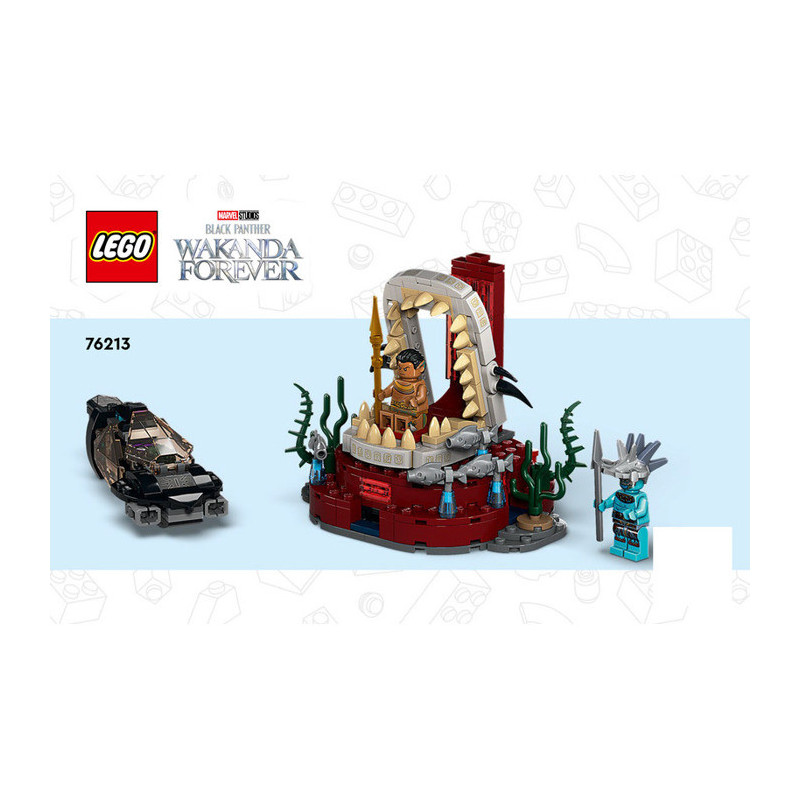 Notice / Instruction Lego MARVEL Black Panther™ - 76213