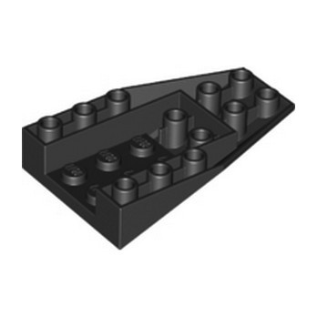 LEGO 6399751 ROOF TILE 4X6/18° INV. - BLACK