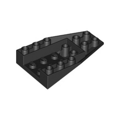 LEGO 6399751 ROOF TILE 4X6/18° INV. - BLACK
