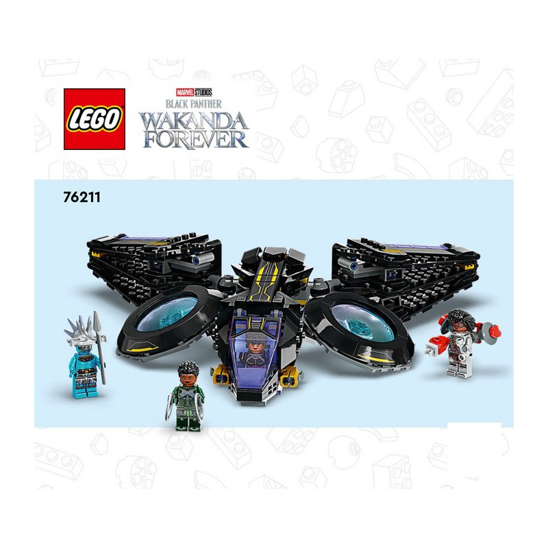Instruction Lego MARVEL Black Panther™ - 76211