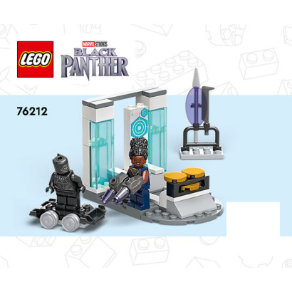 Instruction Lego MARVEL Super Heros - Black Panther™ - 76212