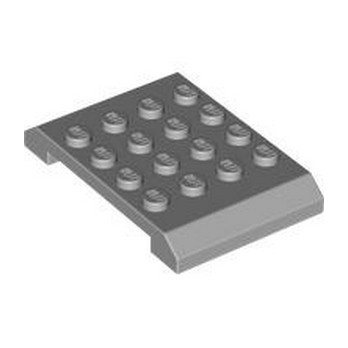 LEGO 6411629 SHELL, 4X6X2/3  - MEDIUM STONE GREY