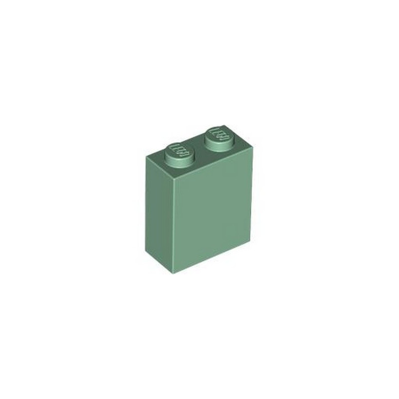 LEGO 6075623 BRIQUE 1X2X2 - SAND GREEN