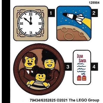 Stickers LEGO Icons - 10293