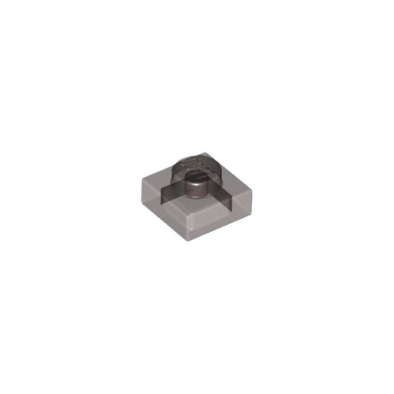 LEGO 6252039 PLATE 1X1 - TRANSPARENT BROWN