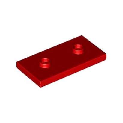 LEGO 6393344 PLATE LISSE 2X4 + TET - ROUGE