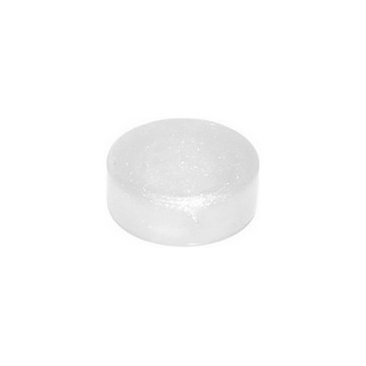 LEGO 6302964 PLATE LISSE ROND 1X1 - OPALE TRANSPARENT
