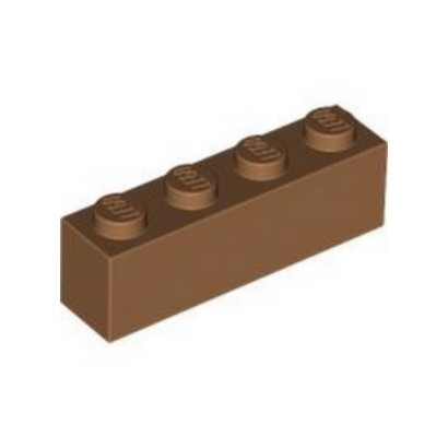 LEGO 6223183 BRICK 1X4 - MEDIUM NOUGAT