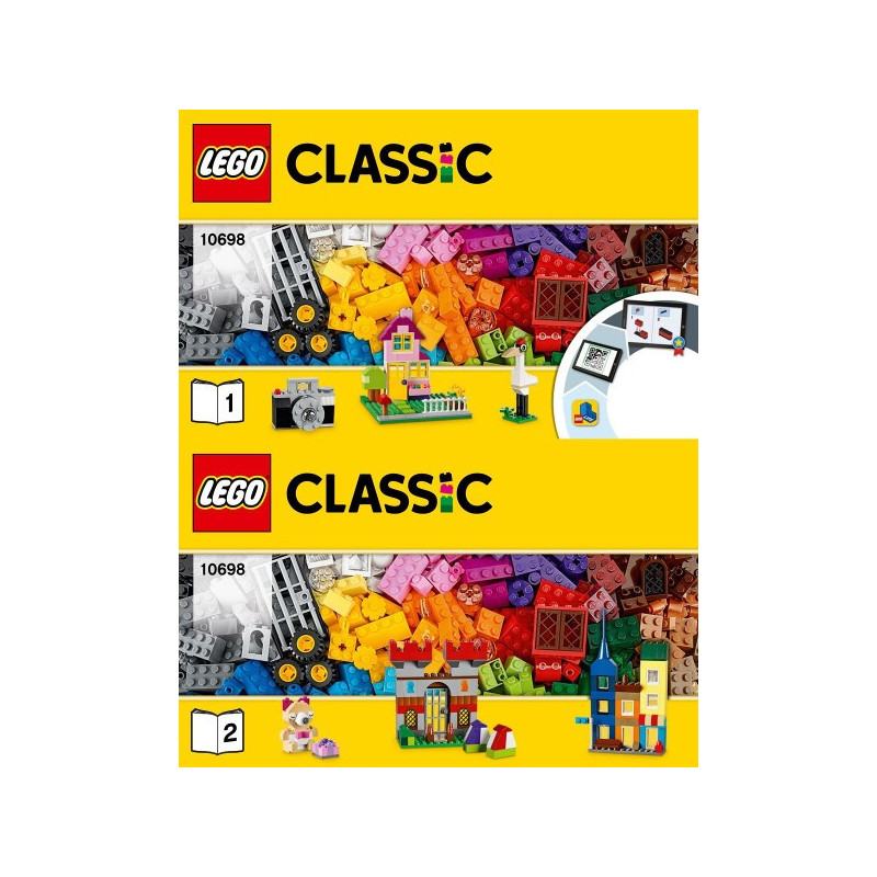 Instruction Lego Classic 10698