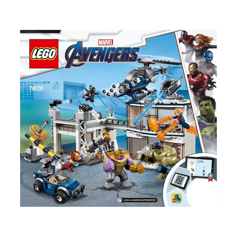 Notice / Instruction Lego Super Heroes 76131