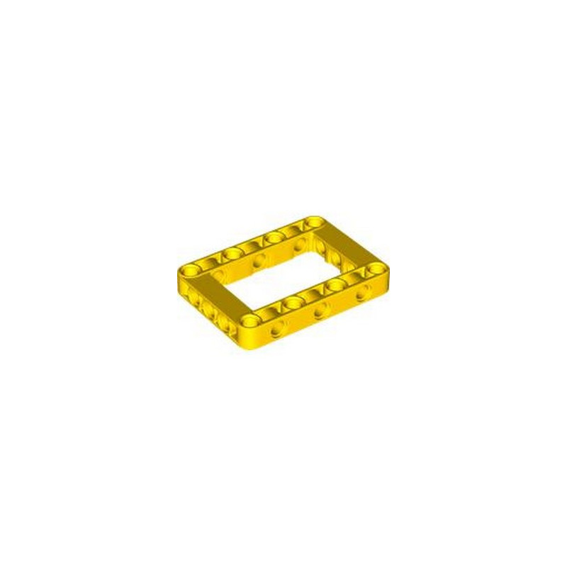 LEGO 6352947 BEAM FRAME 5X7 Ø 4.85 - YELLOW